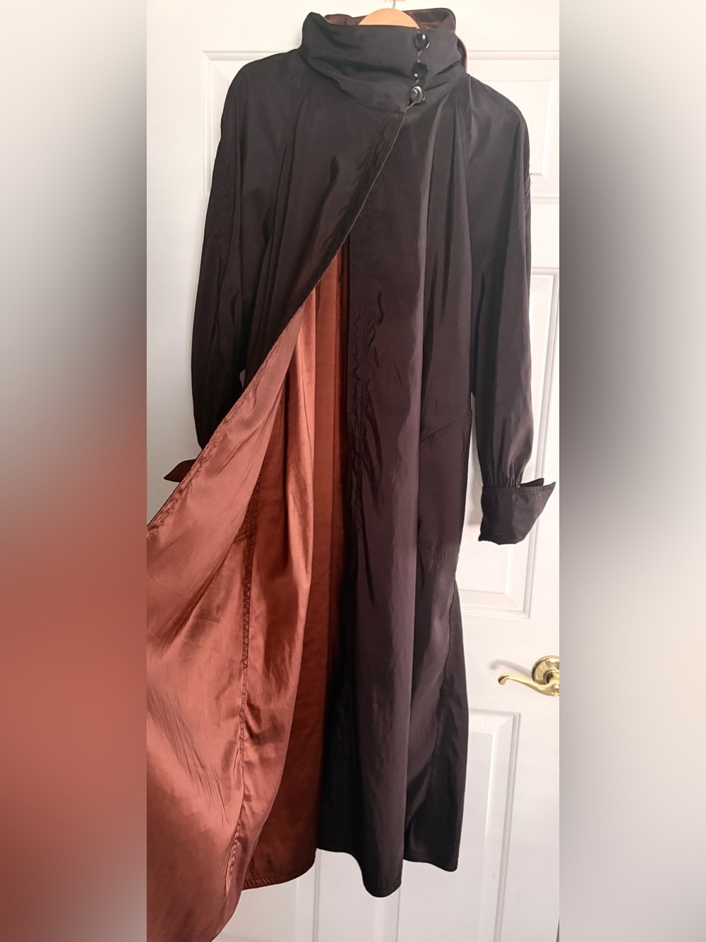Mycra Pac Donatella Nylon Reversible Rain Coat, Size 6